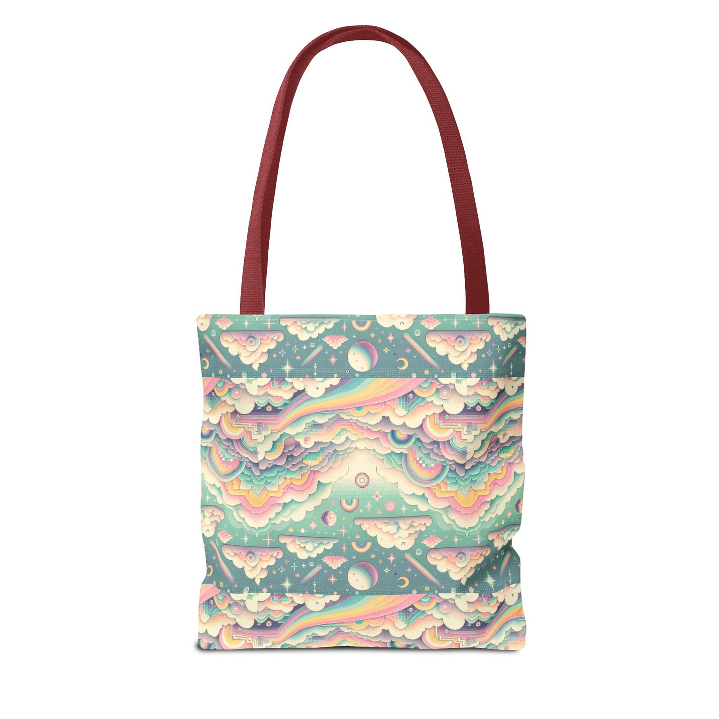 Digital Dreamland Whimsical and Nostalgic Streetwear With a Digital Twist Tote Bag - 8404 Design-65