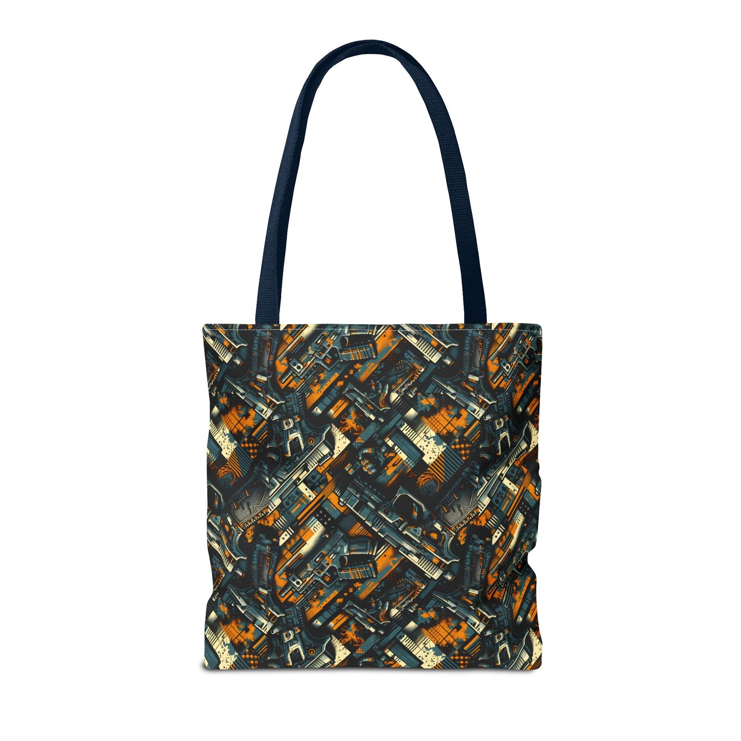 Digital Punk Futuristic Grunge Tote Bag - 8404 Design-47