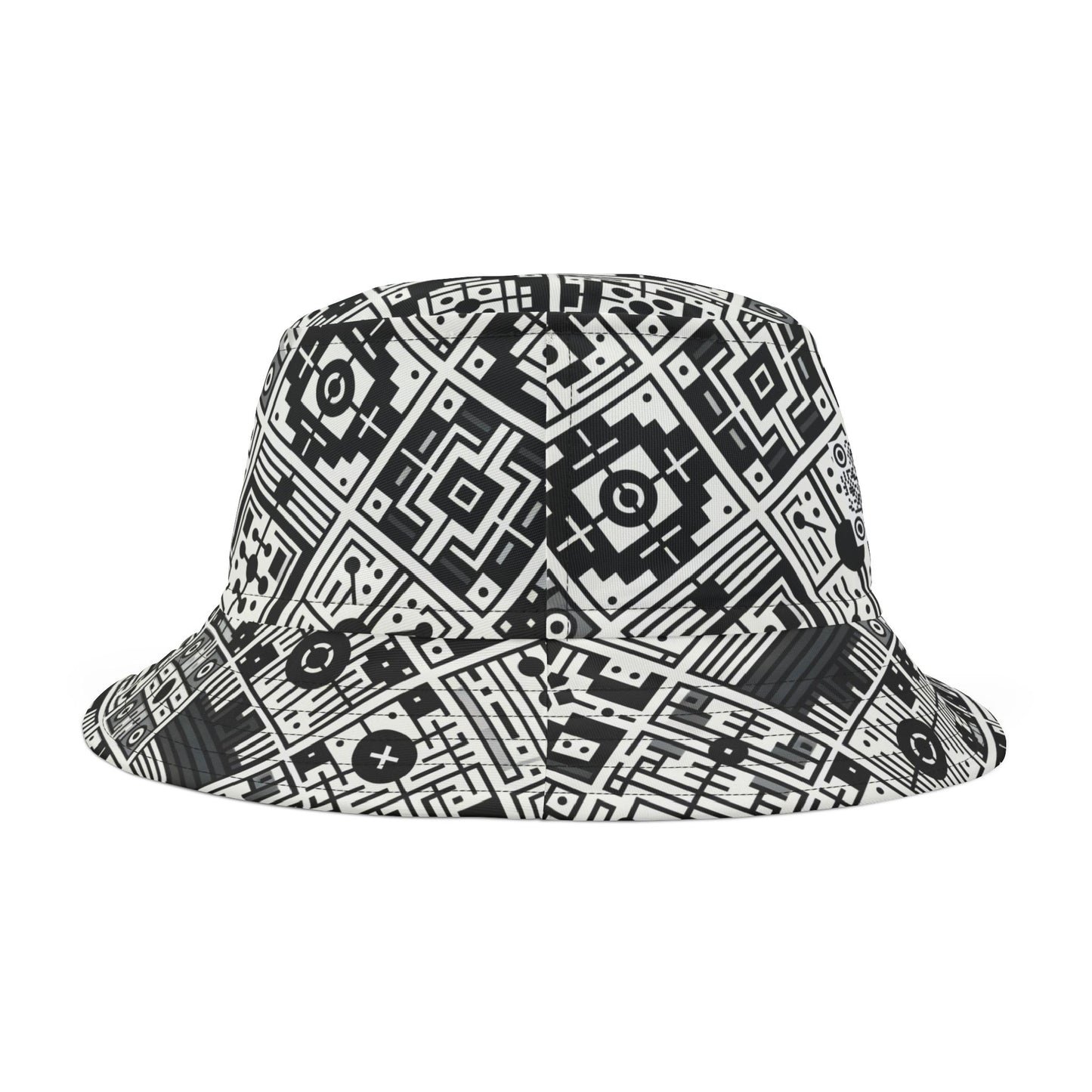 Digital Minimalism Minimalist Tech Bucket Hat - 8404 Design-55