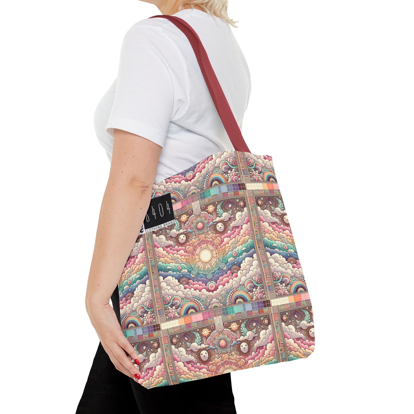 Digital Dreamland Whimsical and Nostalgic Streetwear With a Digital Twist Tote Bag - 8404 Design-56