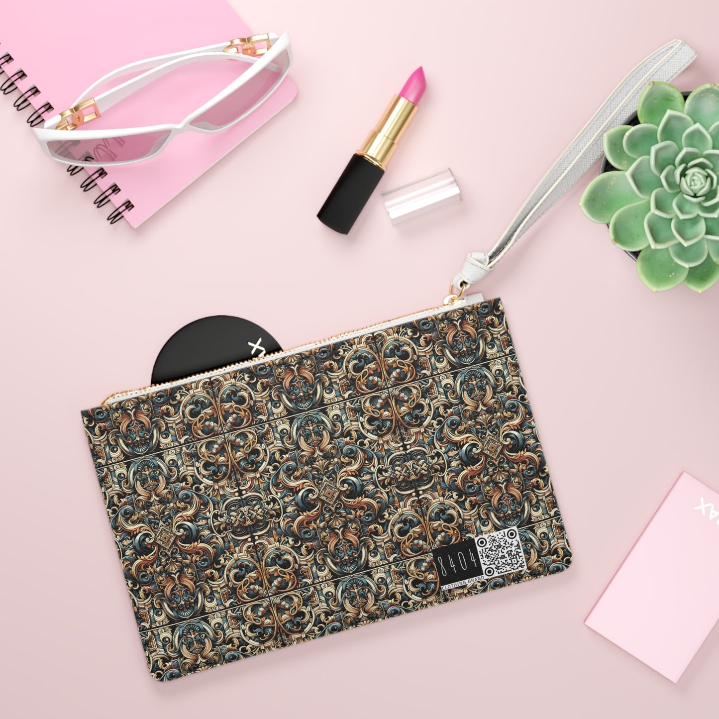 Urban Renaissance Historical Fusion With Street Edge Clutch Bag - 8404 Design-59