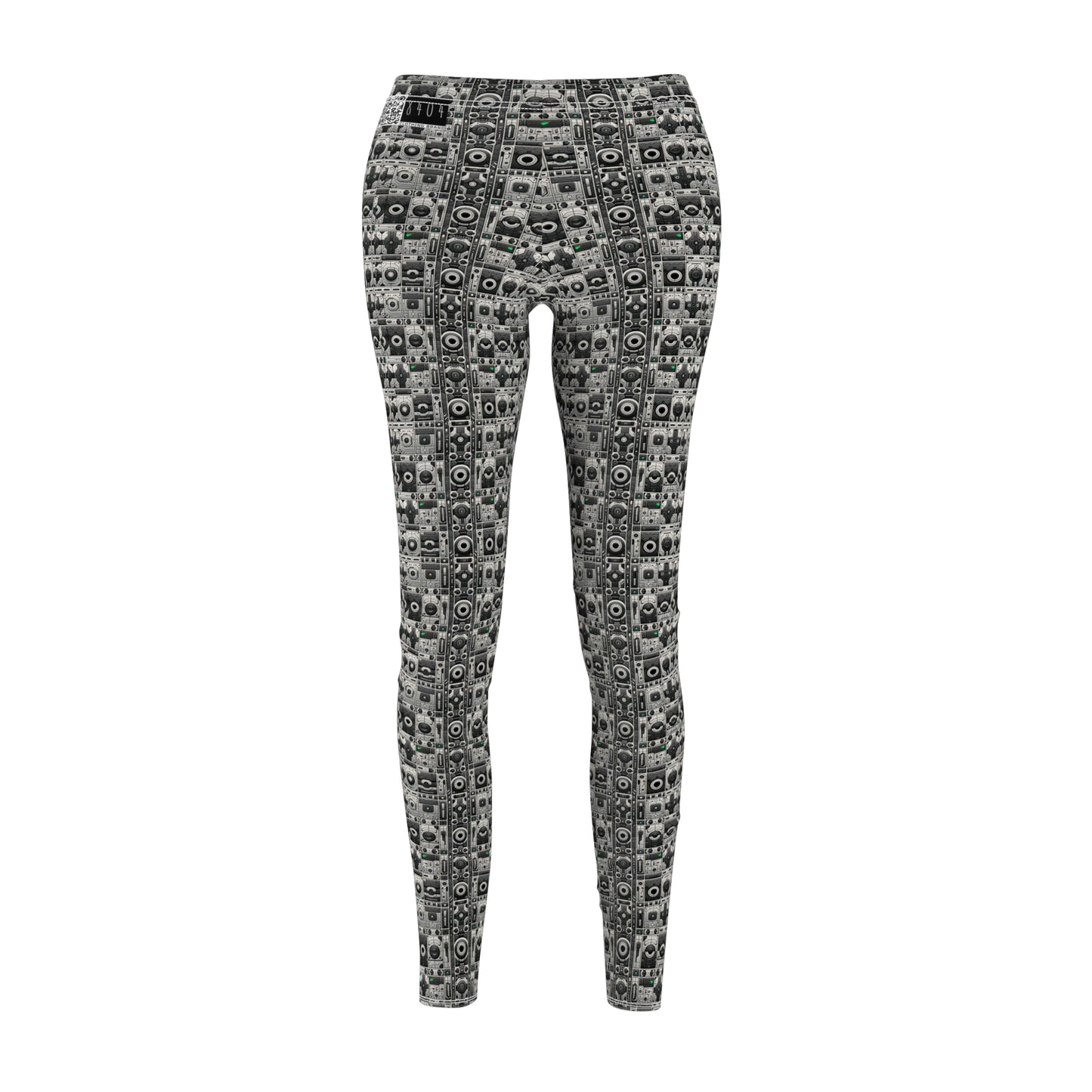 Tech Utility Aesthetics Tech-Forward Minimalism Women's Cut & Sew Casual Leggings - 8404 Design-60