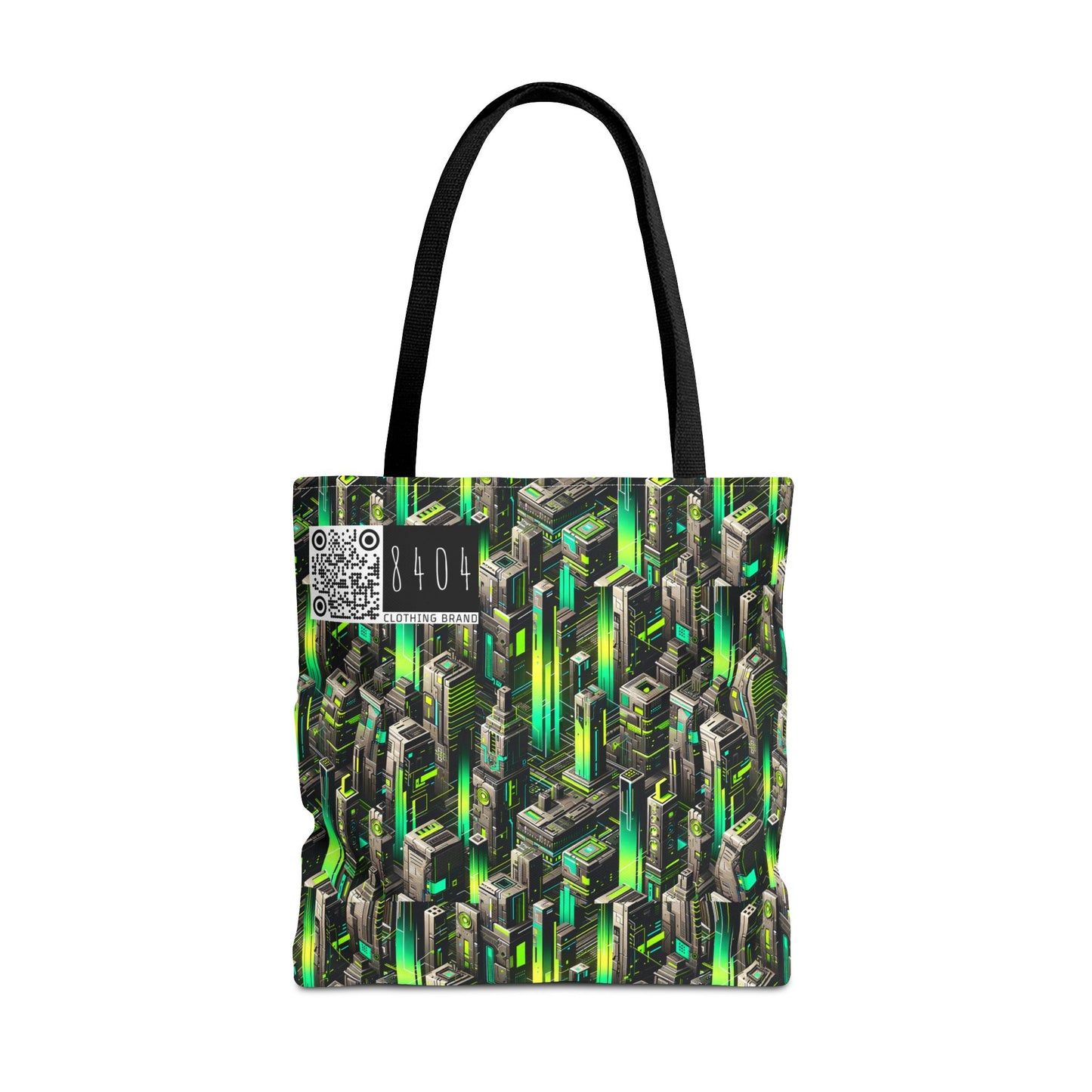 Digital Rebellion Tech-Forward Streetwear Tote Bag - 8404 Design-63