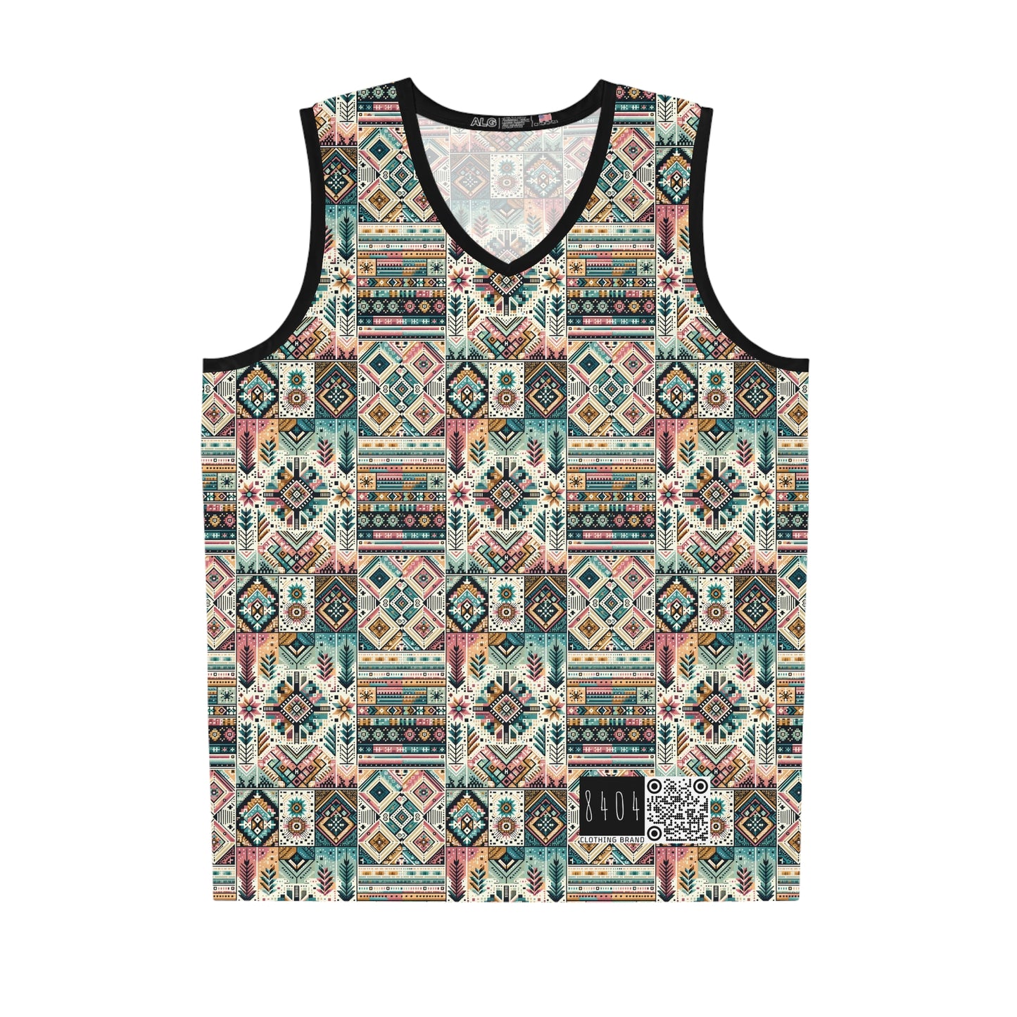 Digital Artisanal Fusion Digital Artisanal Basketball Jersey - 8404 Design-49