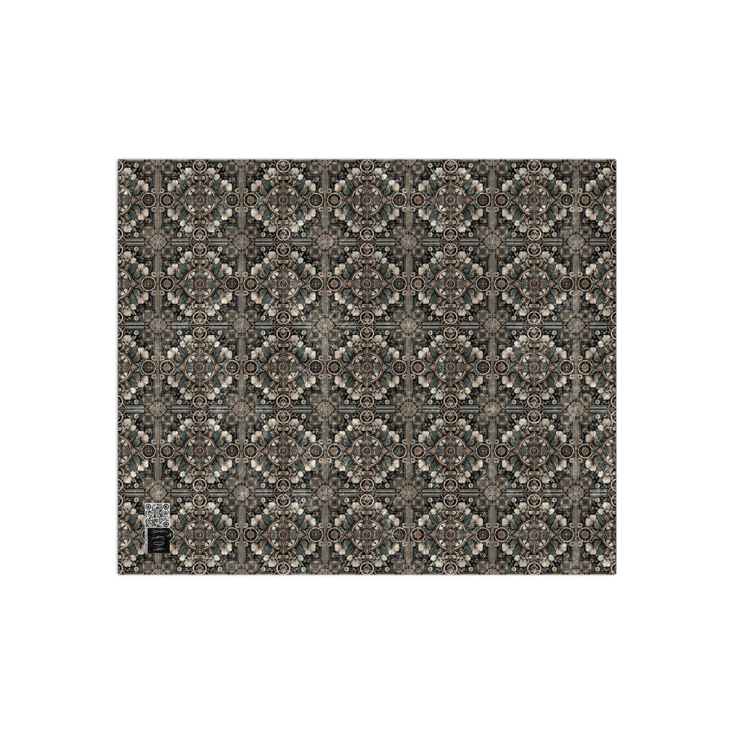 Cyber Garden Party Tech Garden Extravaganza Crushed Velvet Blanket - 8404 Design-66
