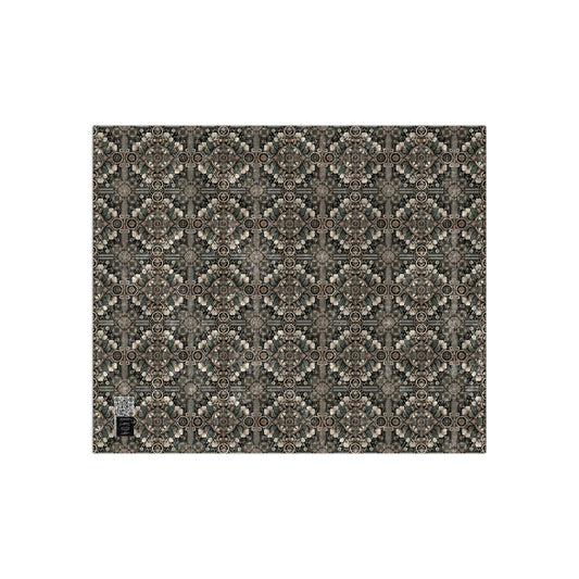 Cyber Garden Party Tech Garden Extravaganza Crushed Velvet Blanket - 8404 Design-66