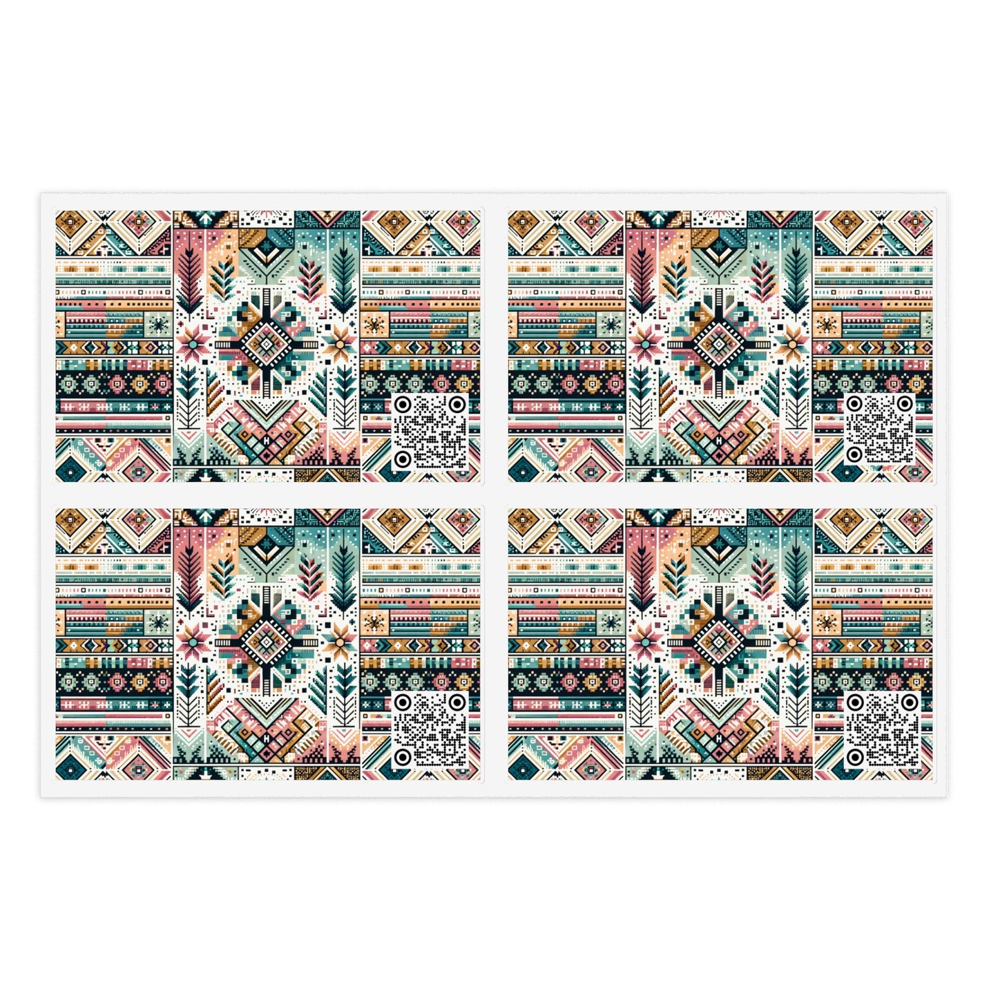 Digital Artisanal Fusion Digital Artisanal Sticker Sheets - 8404 Design-49