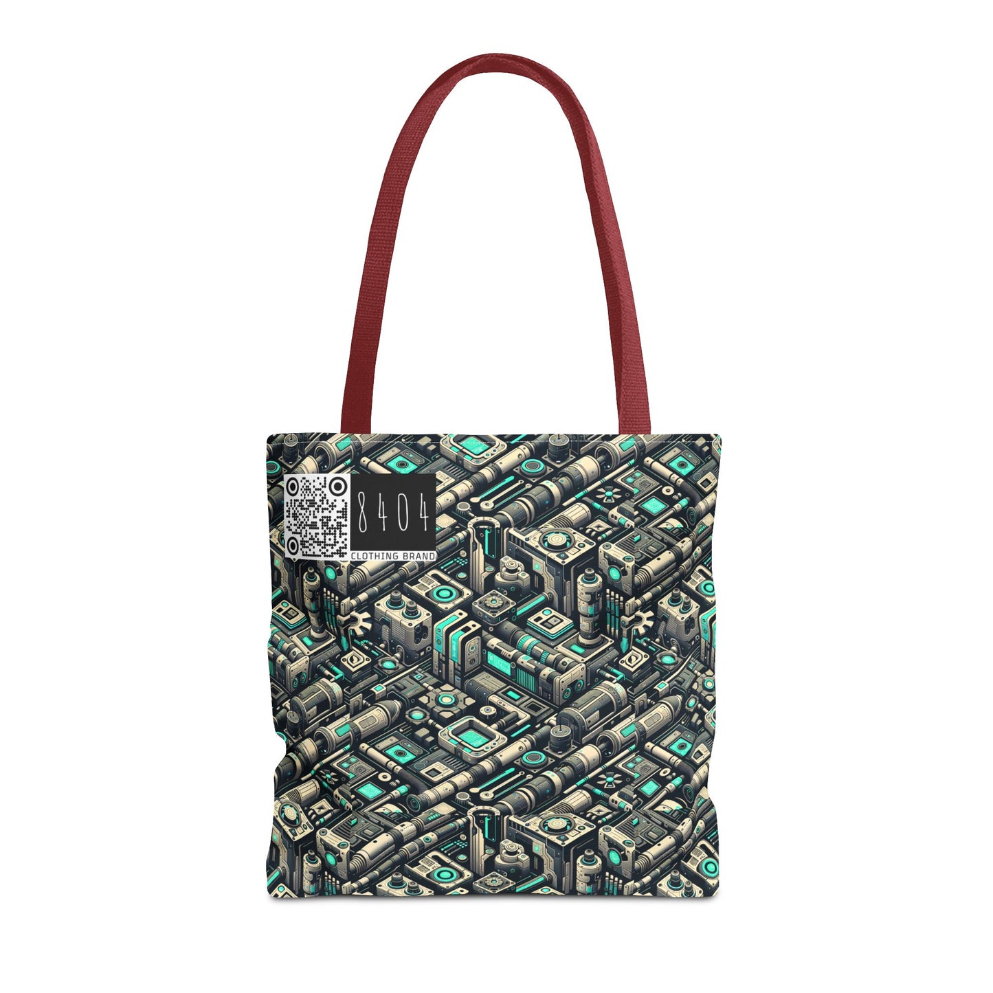 Tech Utility Fusion Modern Tech Streetwear Tote Bag - 8404 Design-49