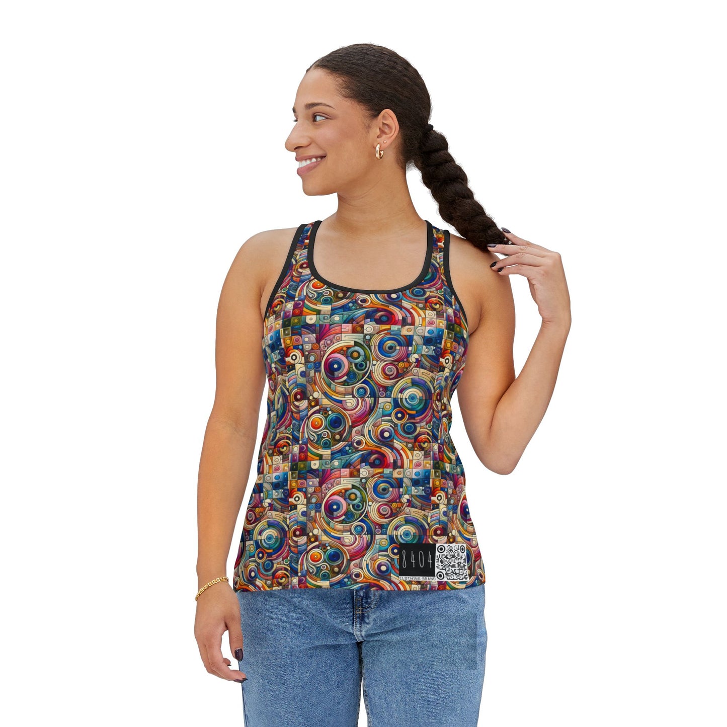 Digital Artistic Expression Artistic Streetwear Women's Tank Top - 8404 Design-49