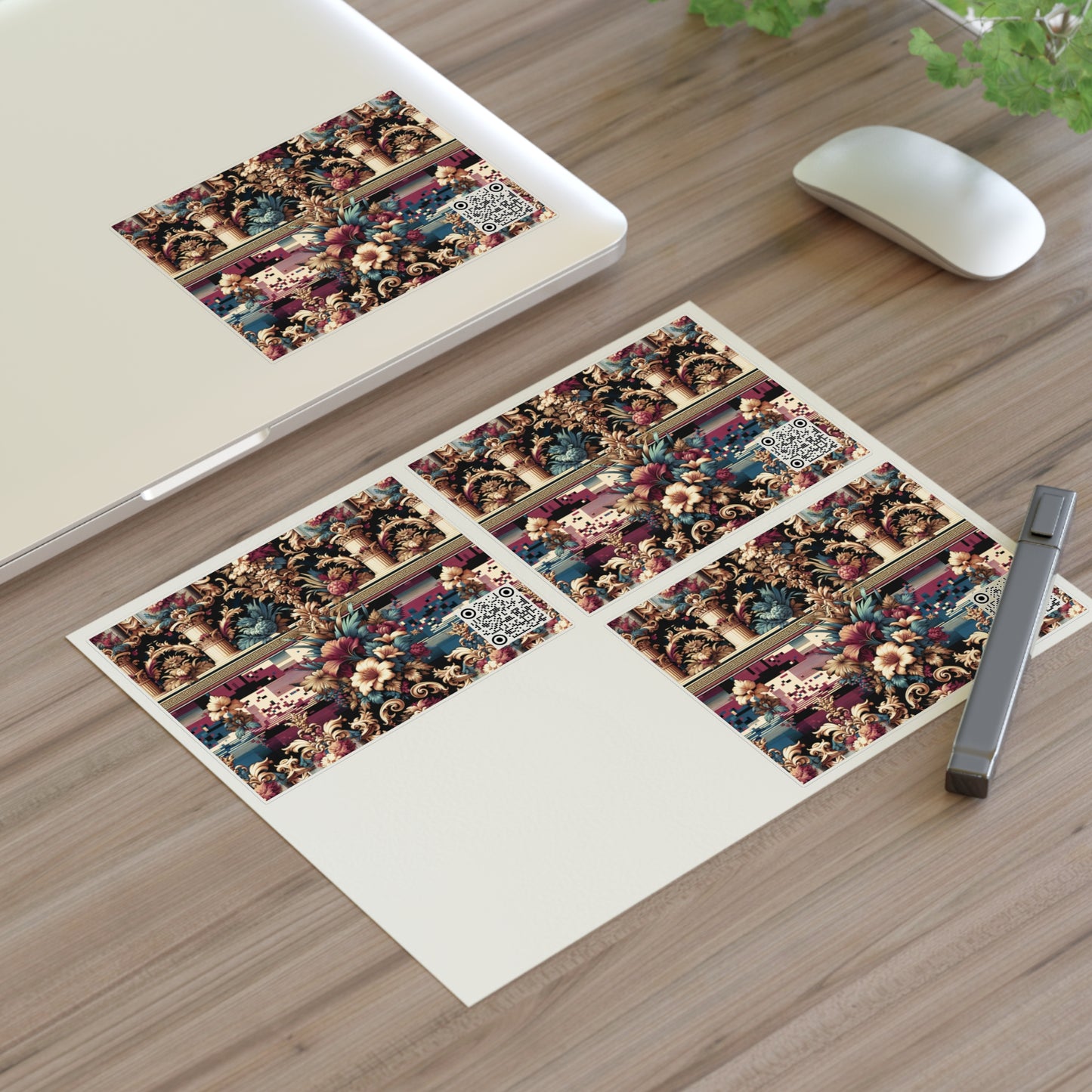 Digital Renaissance Modern Baroque Fusion Sticker Sheets - 8404 Design-58
