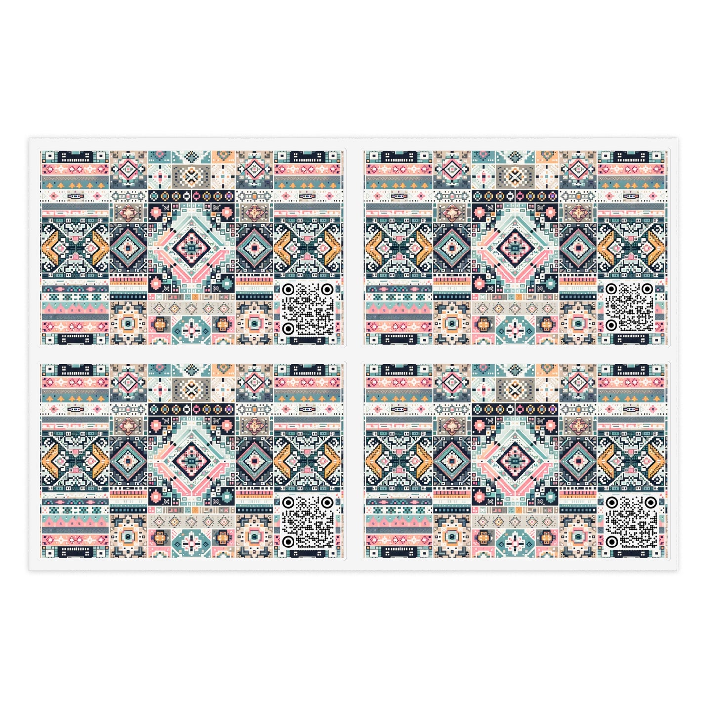 Digital Artisanal Fusion Digital Artisanal Sticker Sheets - 8404 Design-55
