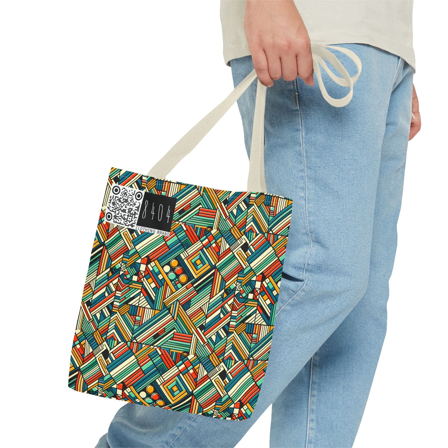 Abstract Graphic Art Modern Artistic Expression Tote Bag - 8404 Design-67