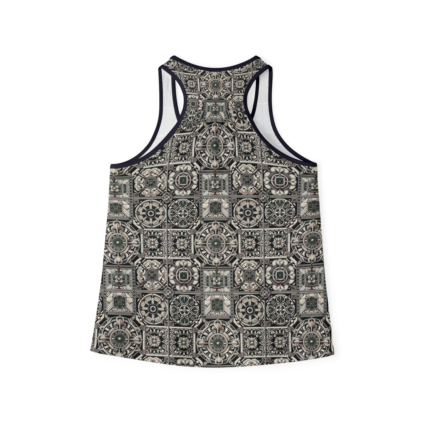 Cyber Garden Party Tech Garden Extravaganza Women's Tank Top - 8404 Design-45