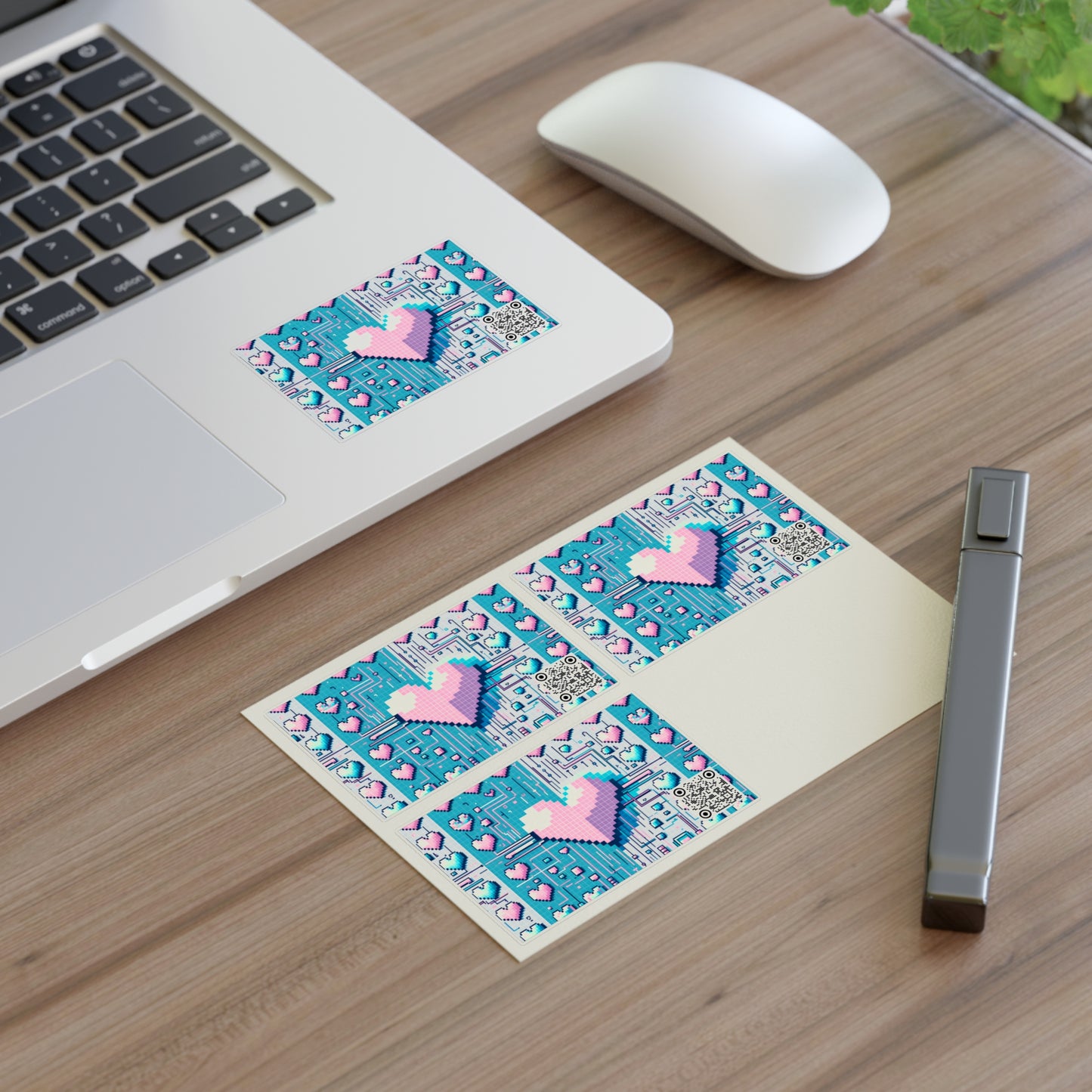 Digital Romance Modern Tech Romance Sticker Sheets - 8404 Design-44