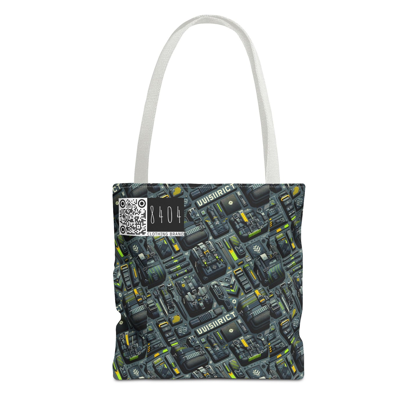 Tech Utility Streetwear Futuristic Tech-Forward Tote Bag - 8404 Design-47