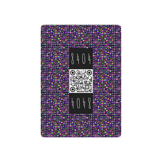 Digital Nostalgia Remix Modern Vintage Fusion Poker Playing Cards - 8404 Design-49 S