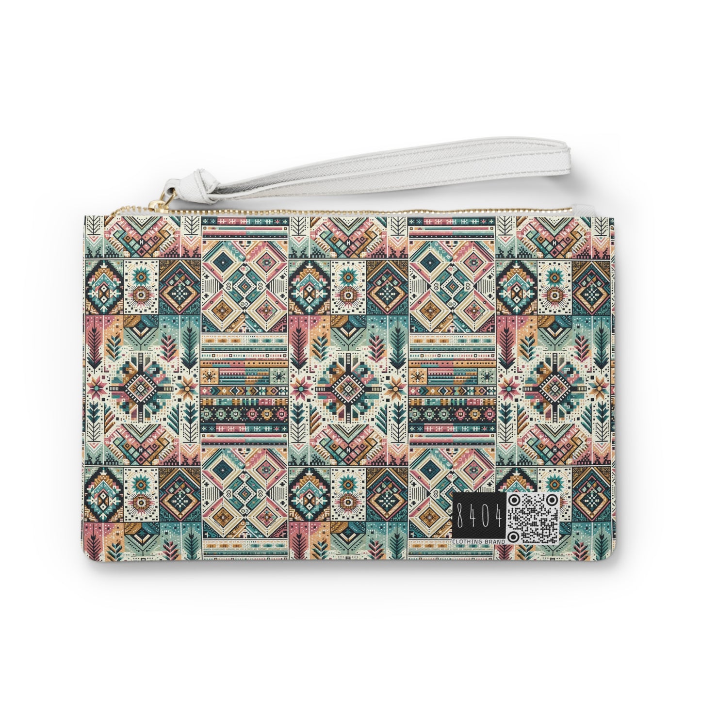 Digital Artisanal Fusion Digital Artisanal Clutch Bag - 8404 Design-49