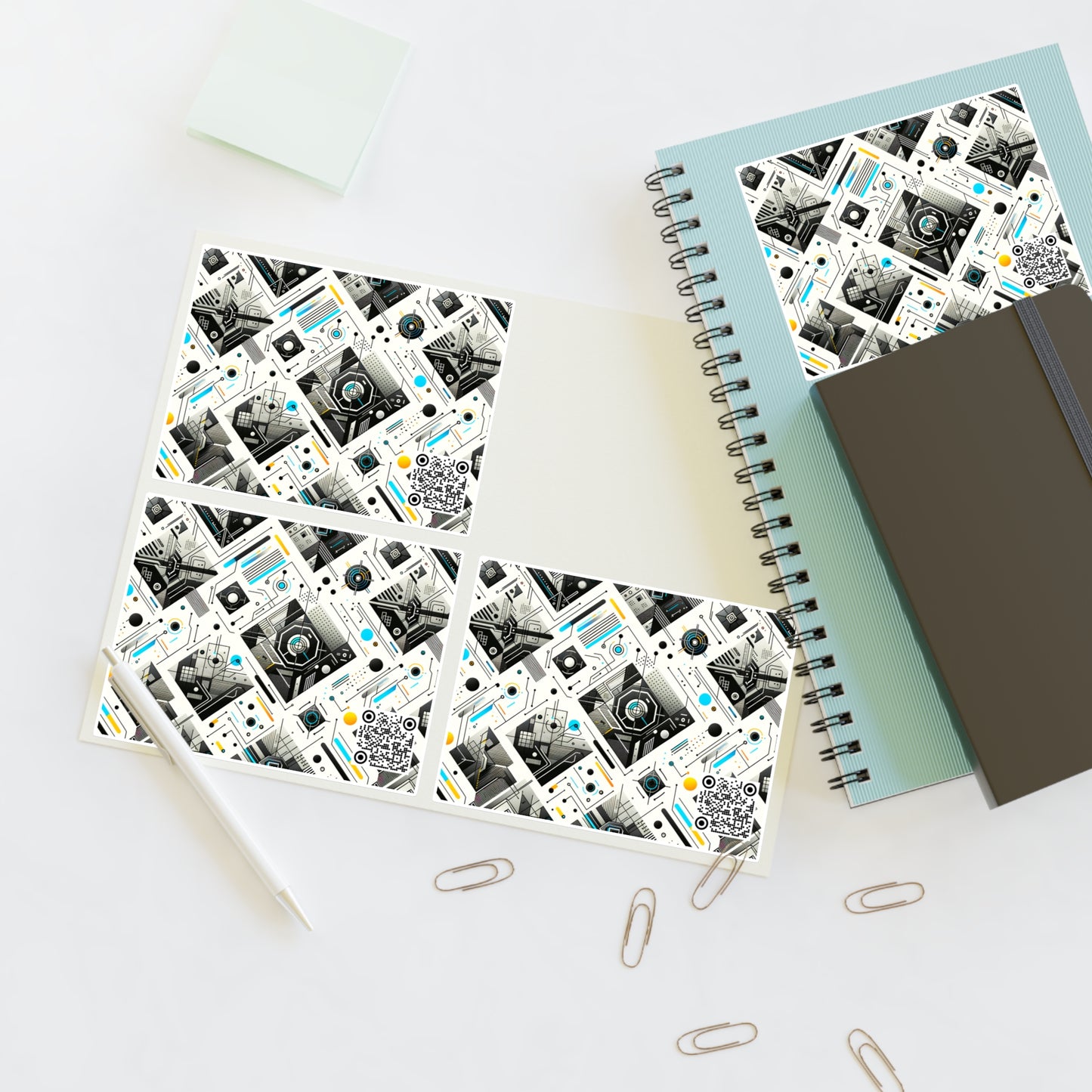 Tech Minimalism Minimalist Tech Sticker Sheets - 8404 Design-47