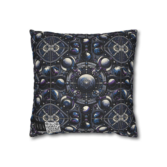 Tech Astronaut Tech-Forward Streetwear Meets Space Exploration Spun Polyester Square Pillowcase - 8404 Design-46