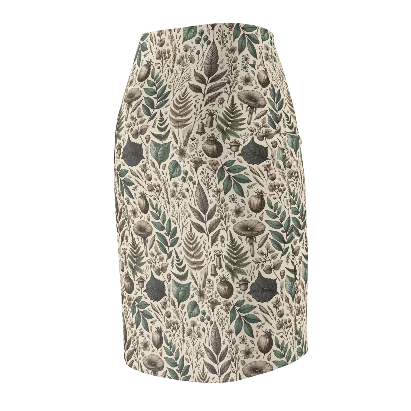 Sustainable Streetwear Modern Eco-Conscious Women's Pencil Skirt - 8404 Design-57
