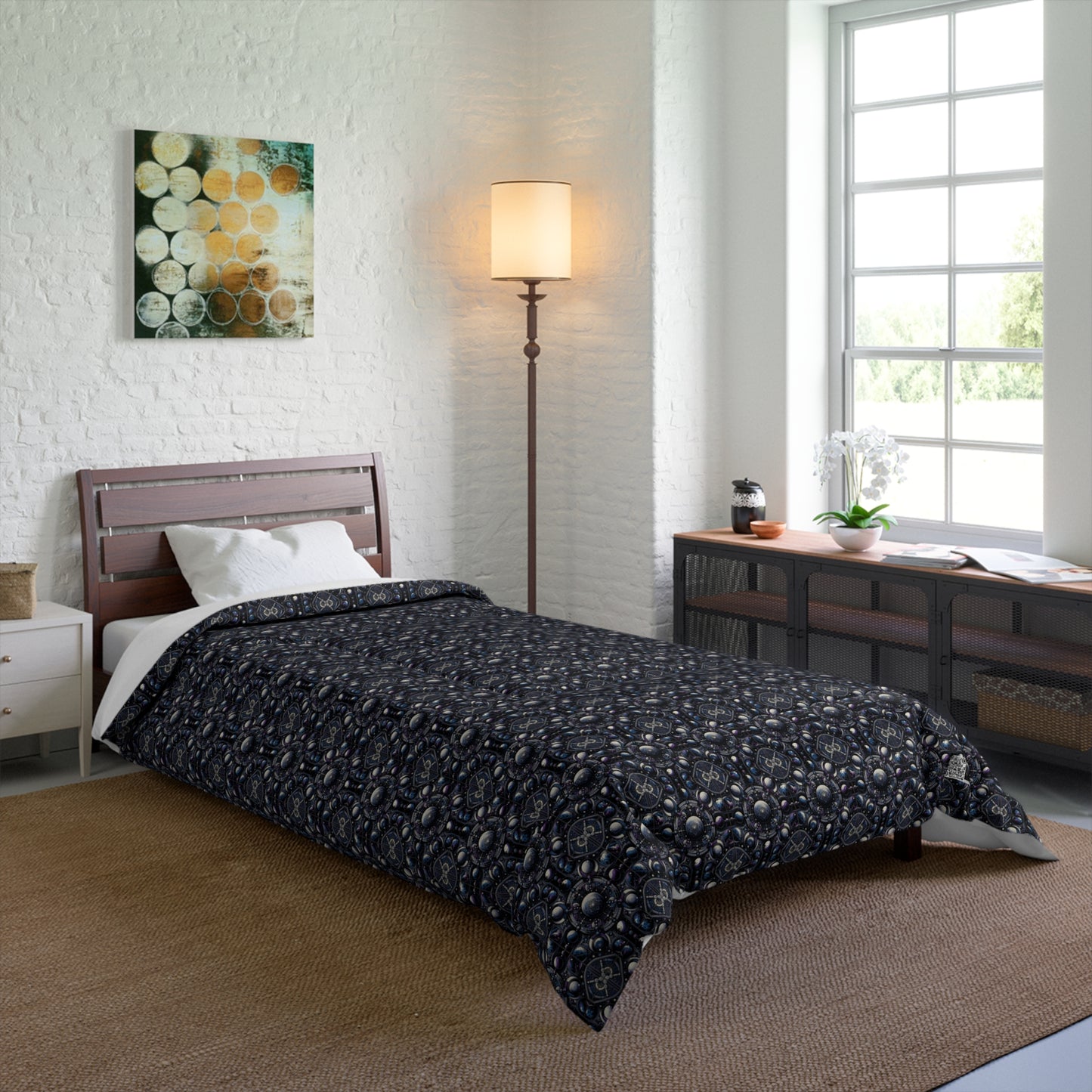 Tech Astronaut Tech-Forward Streetwear Meets Space Exploration Comforter - 8404 Design-46