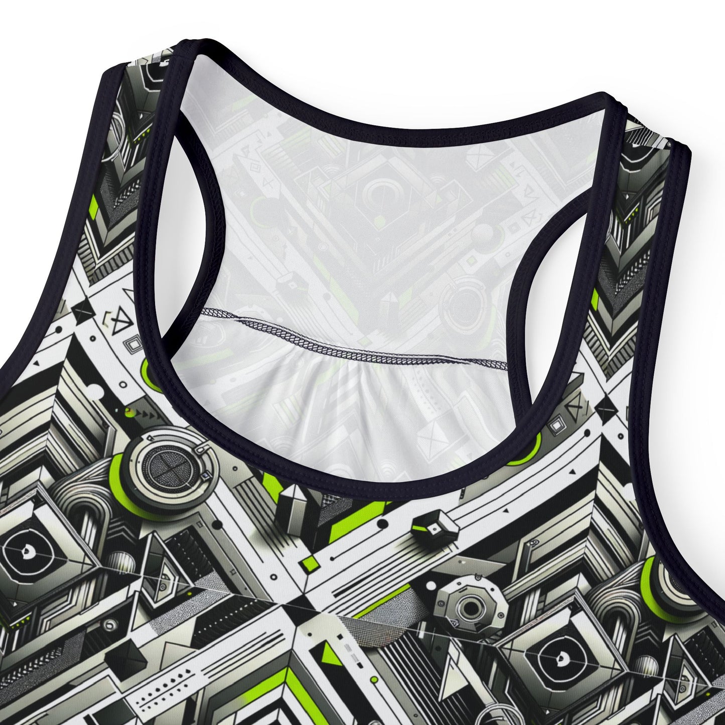 Elevated Sporty Tech Tech-Forward Streetwear Women's Tank Top - 8404 Design-70