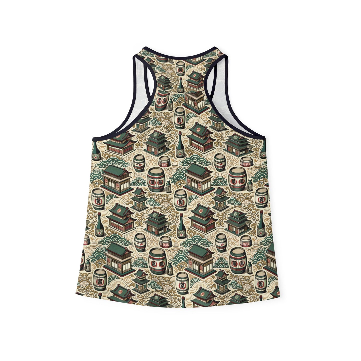 Cultural Artisanal Fusion Contemporary Cultural Elegance Women's Tank Top - 8404 Design-68