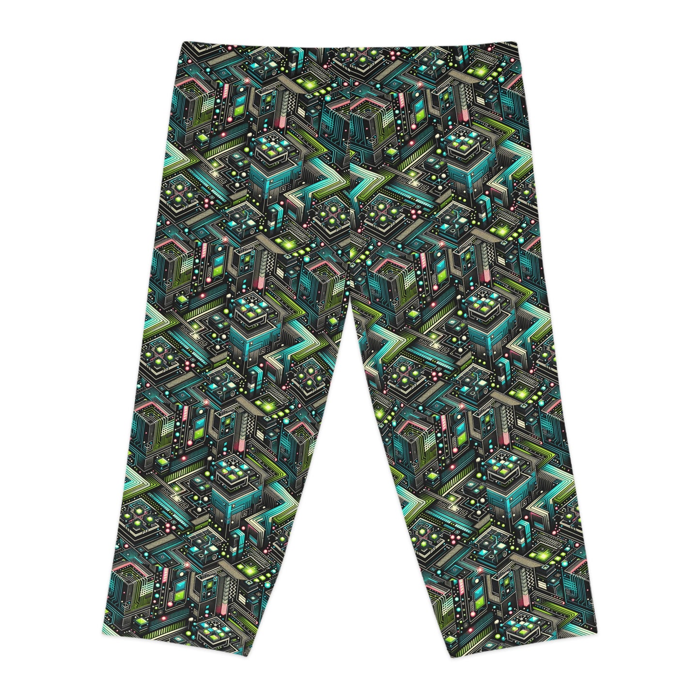 Women's Capri Leggings (aop)