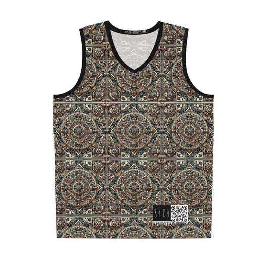Urban Renaissance Historical Fusion With Street Edge Basketball Jersey - 8404 Design-57