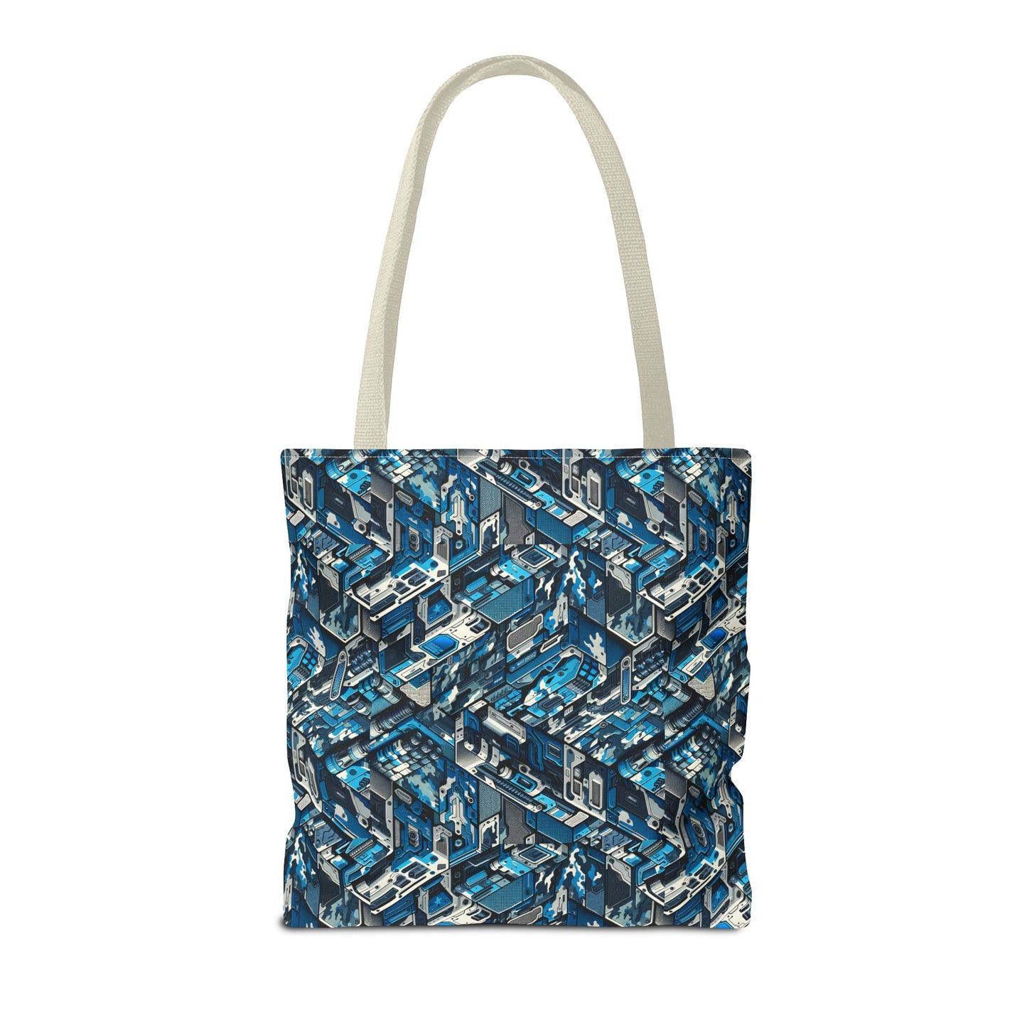 Tech Urban Camo Tech-Forward Streetwear With a Futuristic Military Edge Tote Bag - 8404 Design-51