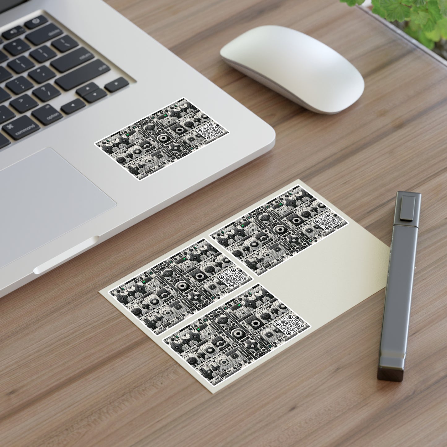 Tech Utility Aesthetics Tech-Forward Minimalism Sticker Sheets - 8404 Design-60