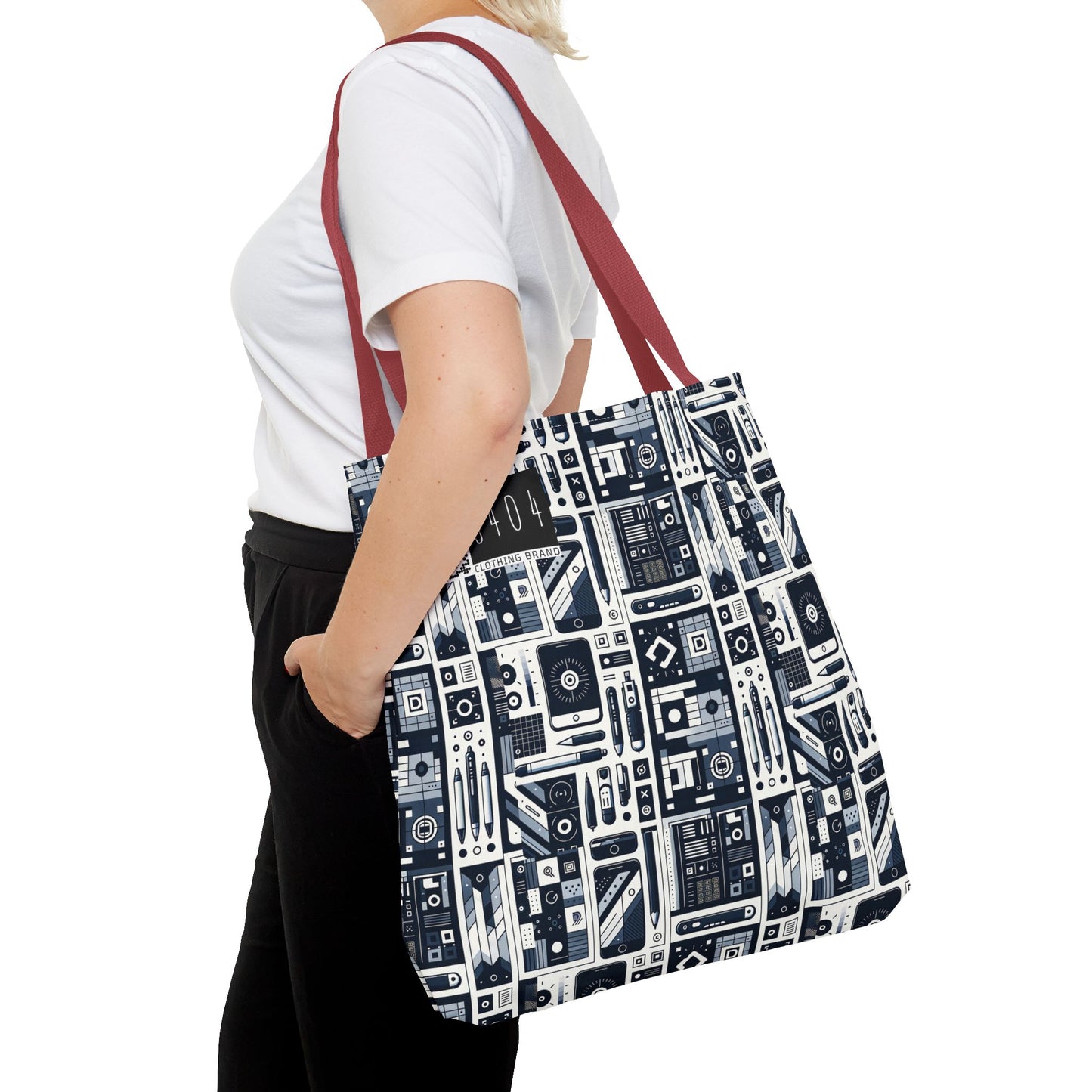 Minimalist Athleisure Minimalist Tech Tote Bag - 8404 Design-60