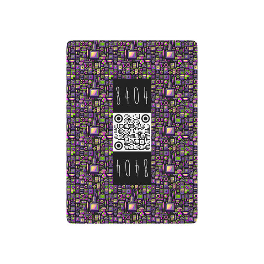 Digital Nostalgia Remix Modern Vintage Fusion Poker Playing Cards - 8404 Design-67 S