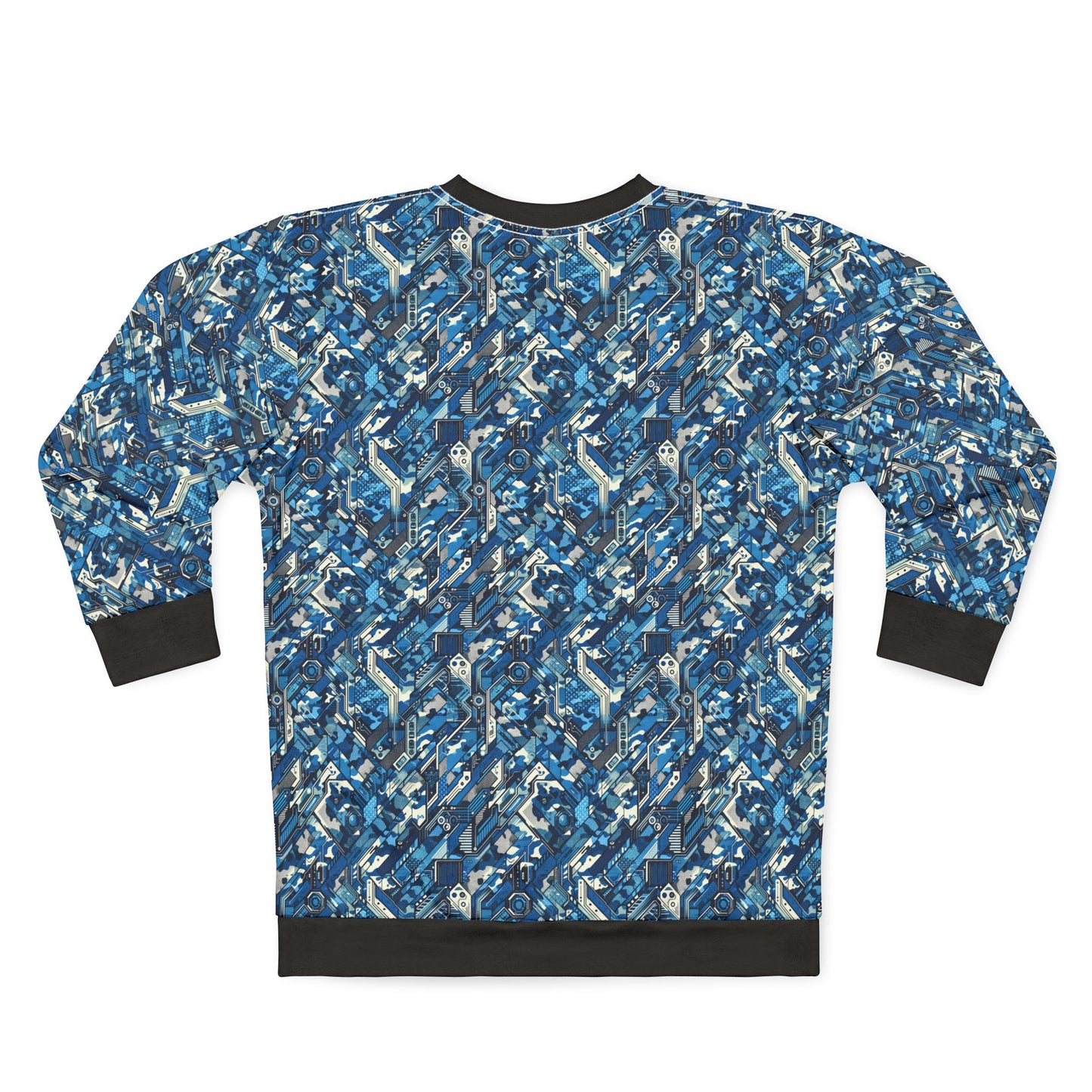 Tech Urban Camo Tech-Forward Streetwear With a Futuristic Military Edge Sweatshirt - 8404 Design-39