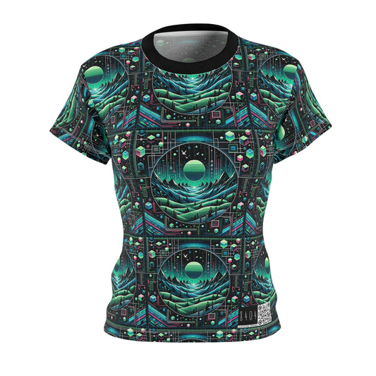 Digital Adventure Graphics Digital Explorer Women's Cut & Sew Tee - 8404 Design-59