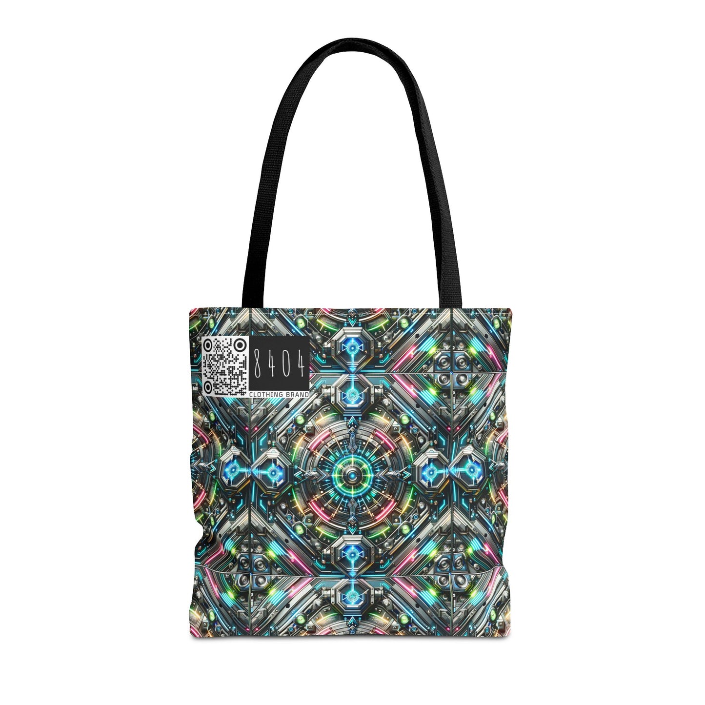 Tech-Infused Futurism Futuristic Tech Tote Bag - 8404 Design-53