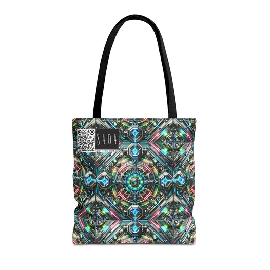 Tech-Infused Futurism Futuristic Tech Tote Bag - 8404 Design-53