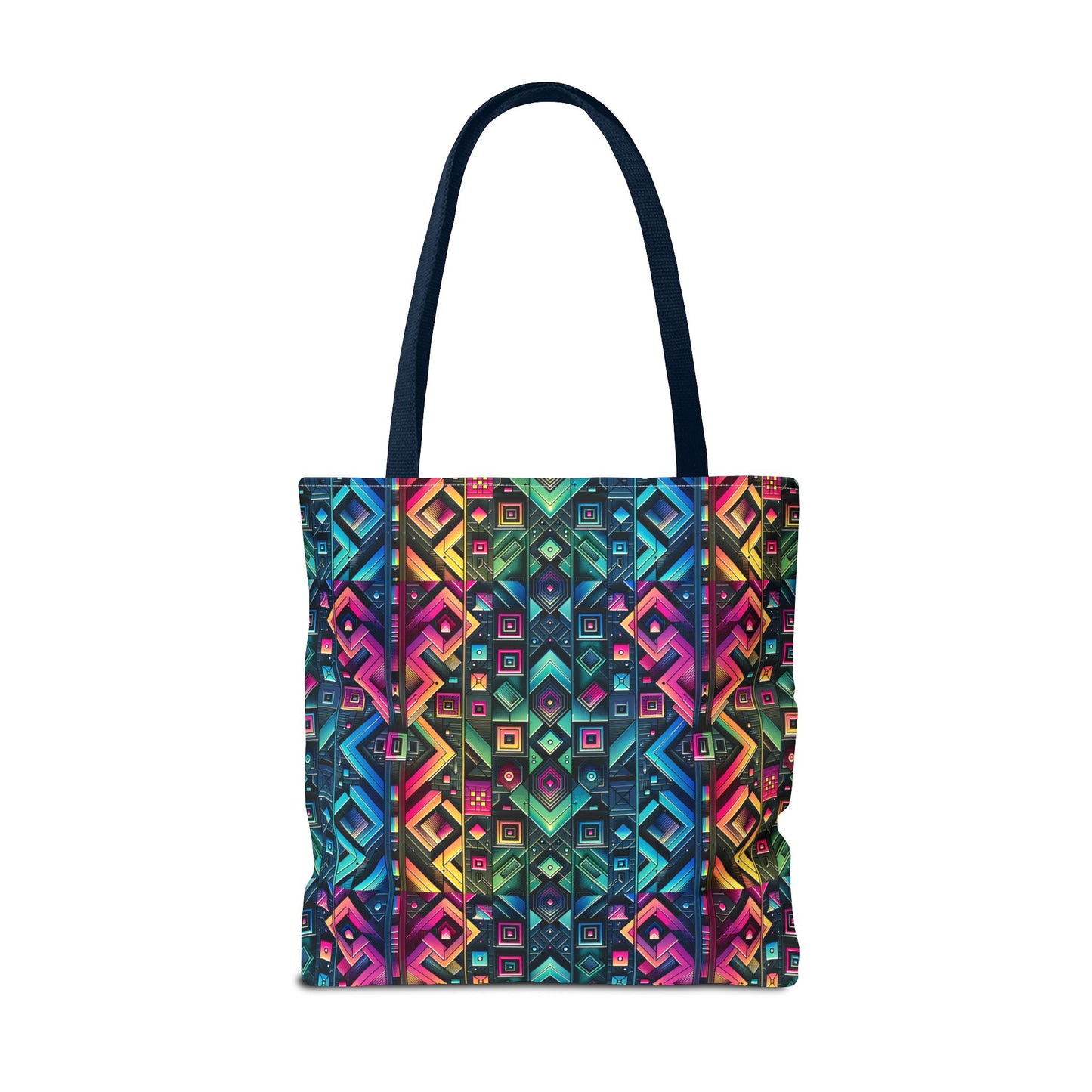 Tech-Inspired Graphics Cyberpunk Cool Tote Bag - 8404 Design-58