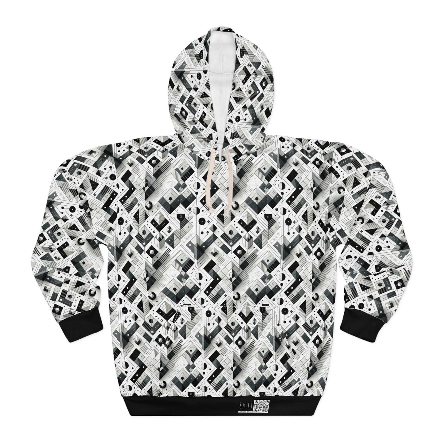 Digital Minimalism Minimalist Tech Pullover Hoodie - 8404 Design-69