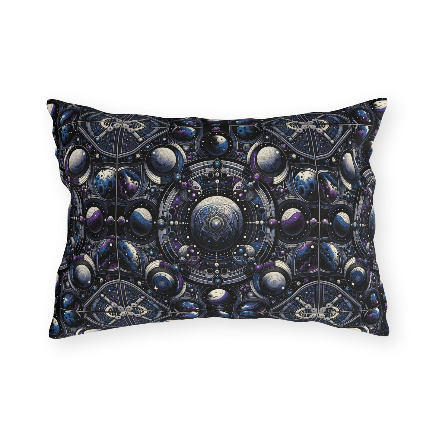 Tech Astronaut Tech-Forward Streetwear Meets Space Exploration Outdoor Pillow - 8404 Design-46