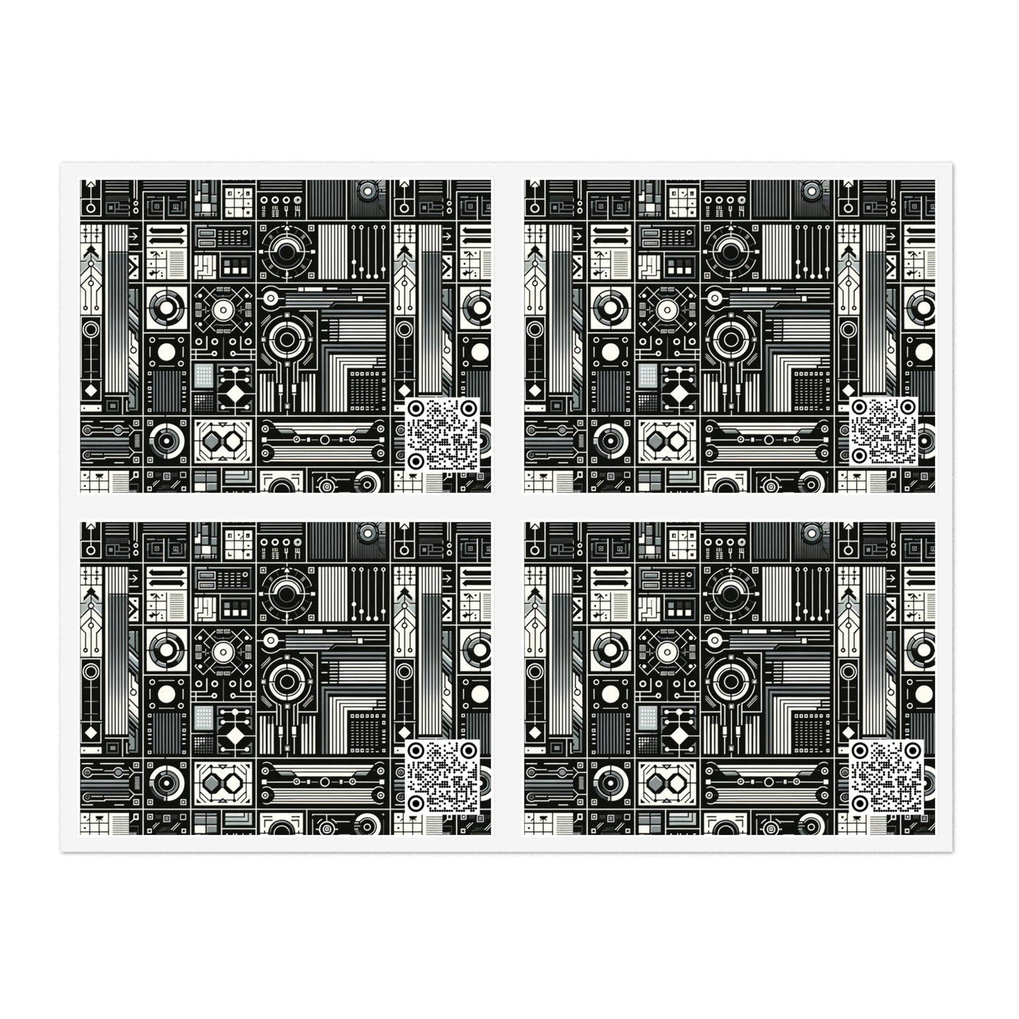 Digital Minimalism Minimalist Tech Sticker Sheets - 8404 Design-62