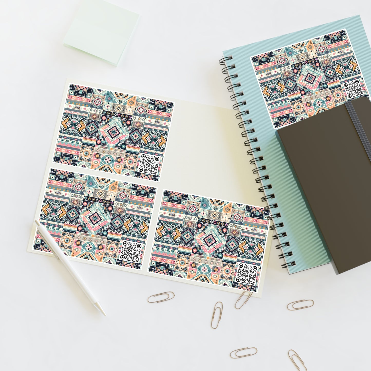 Digital Artisanal Fusion Digital Artisanal Sticker Sheets - 8404 Design-55