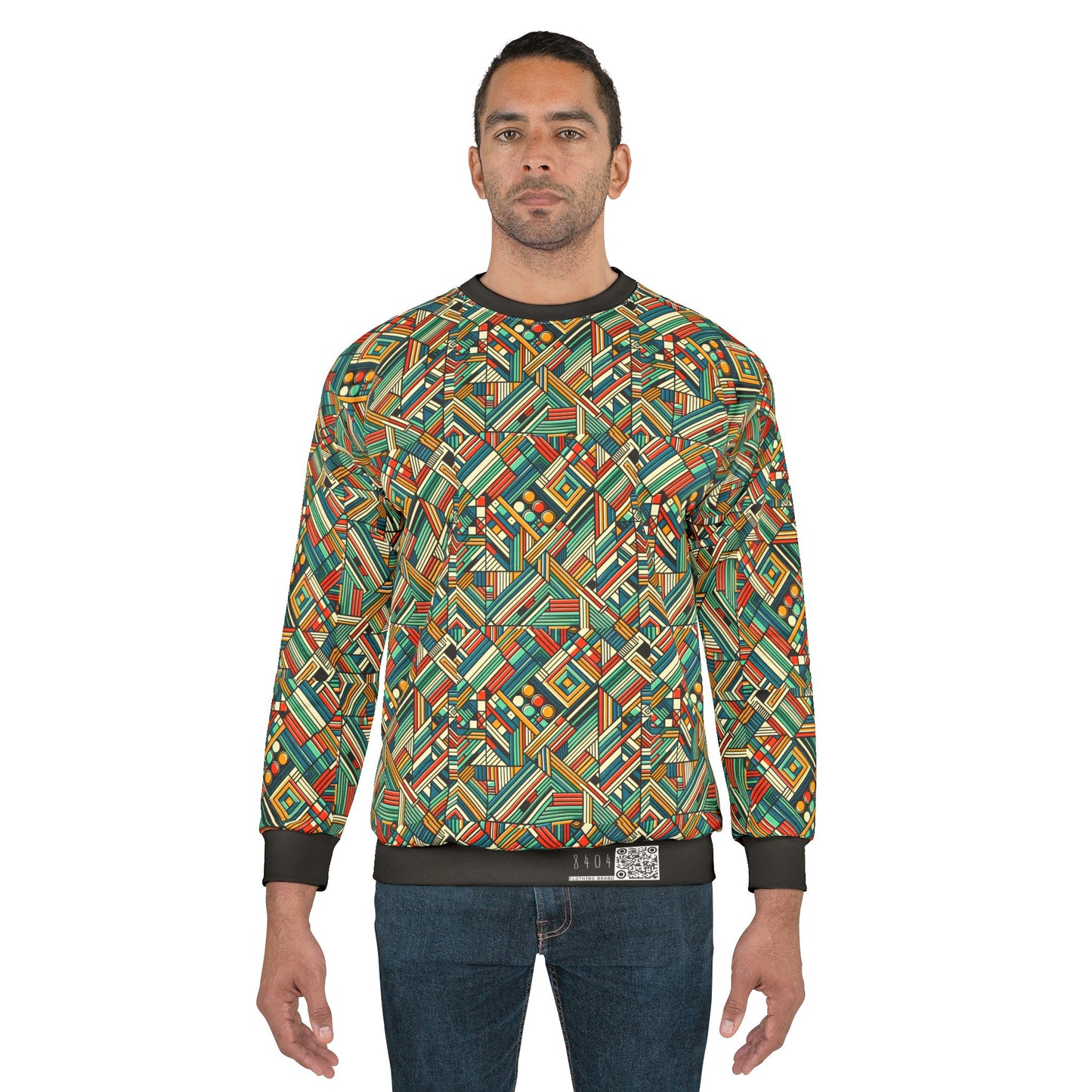 Abstract Graphic Art Modern Artistic Expression Sweatshirt - 8404 Design-67