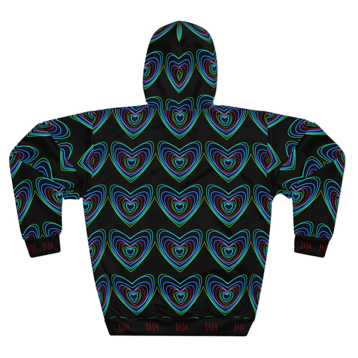 8404's Unisex Adult "glows of Love" Fashion Pullover Hoodie