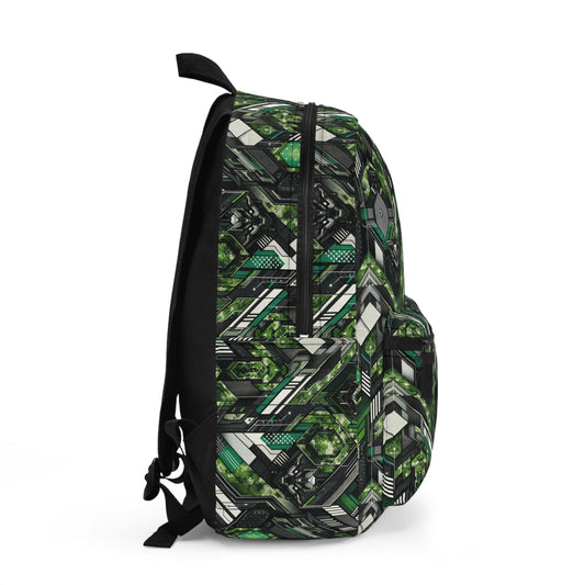 Tech Camo Fusion Tech-Forward Streetwear With a Futuristic Edge Backpack - 8404 Design-58