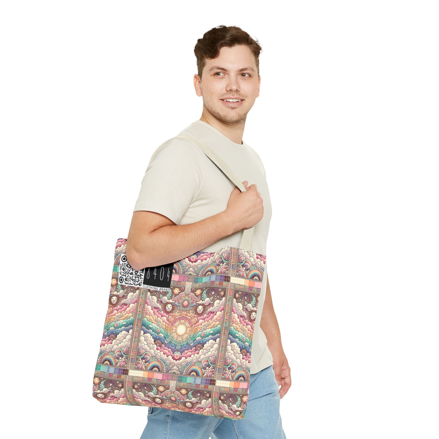Digital Dreamland Whimsical and Nostalgic Streetwear With a Digital Twist Tote Bag - 8404 Design-56