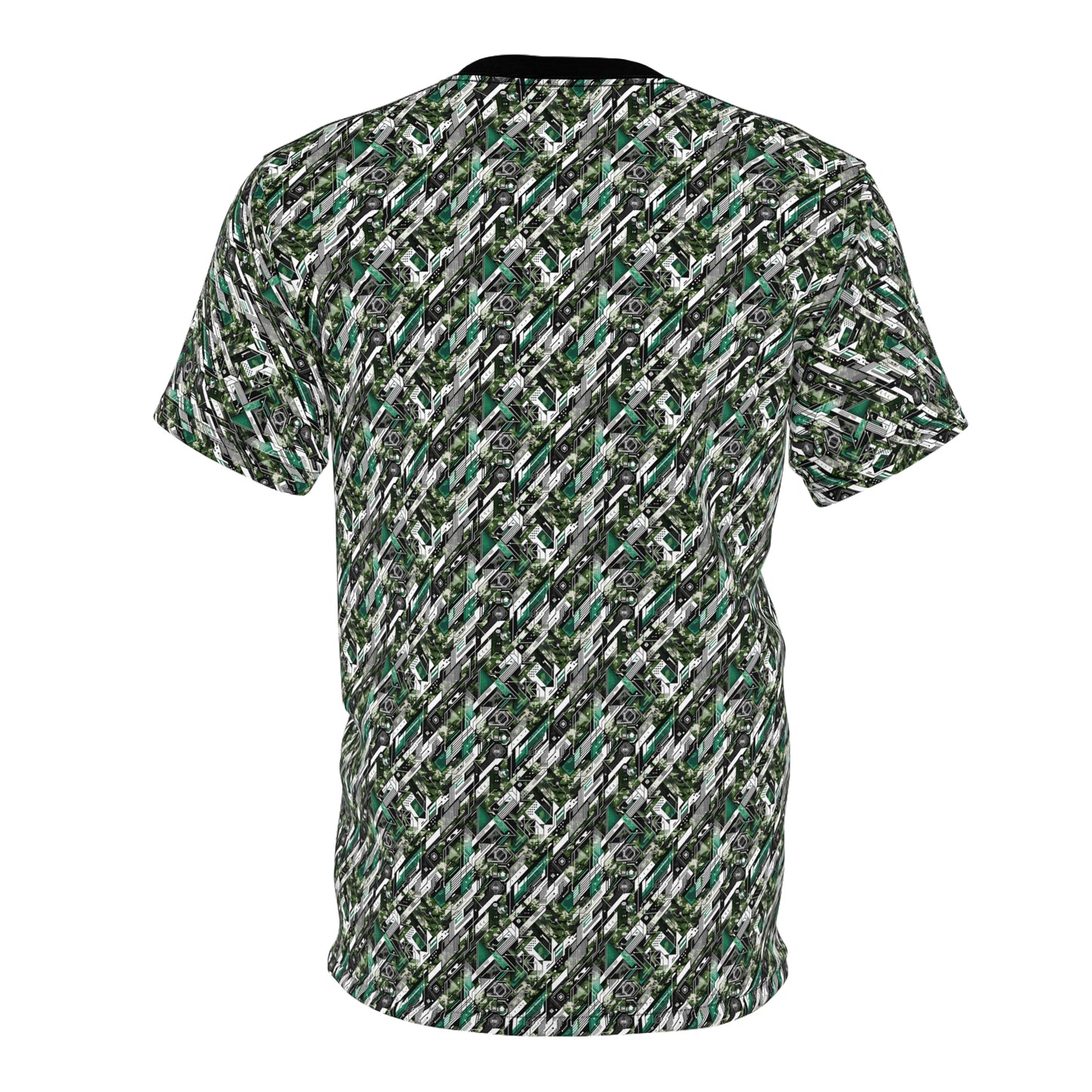 Tech Camo Fusion Tech-Forward Streetwear With a Futuristic Edge Unisex Cut & Sew Tee - 8404 Design-63