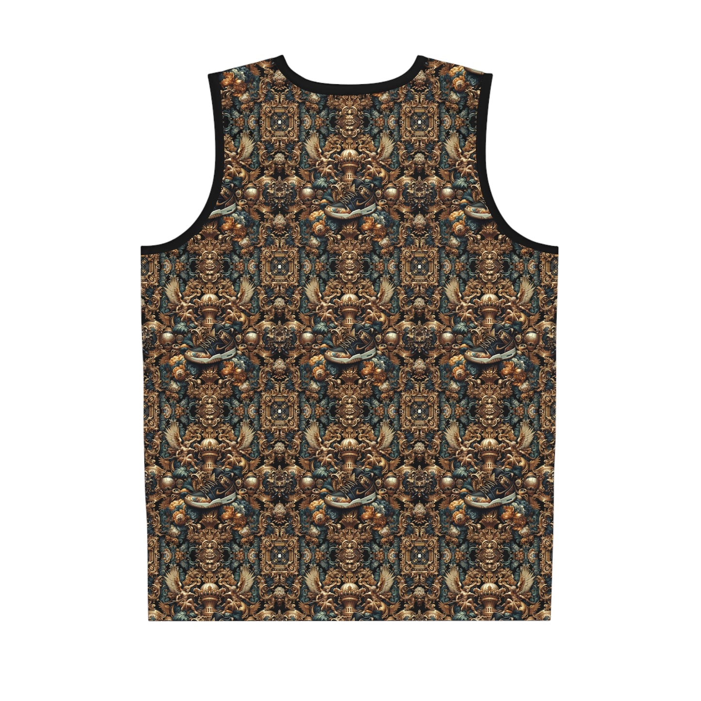 Digital Renaissance Luxurious Streetwear Inspired By Classical Art With a Modern Twist Basketball Jersey - 8404 Design-50