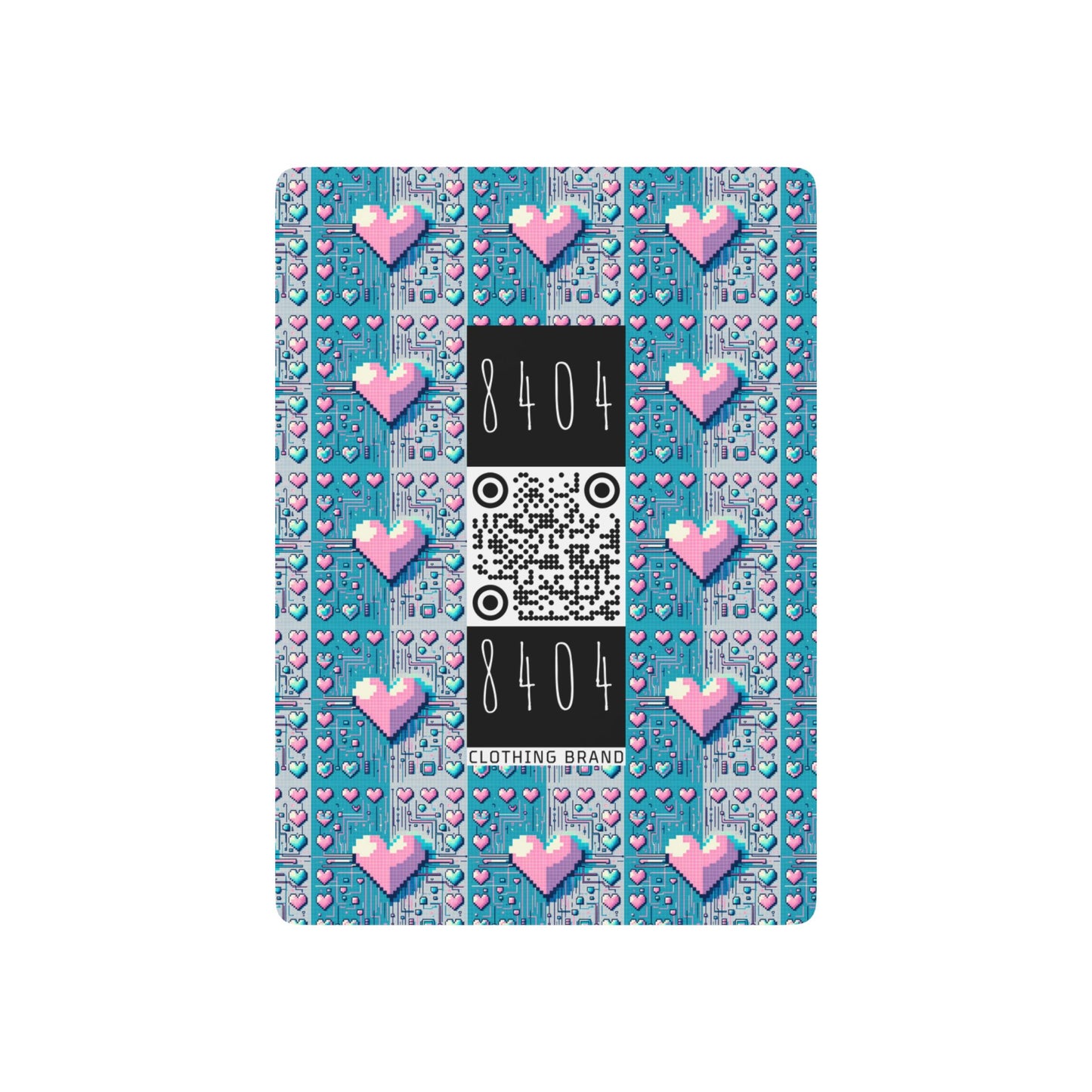 Digital Romance Modern Tech Romance Poker Playing Cards - 8404 Design-44 S