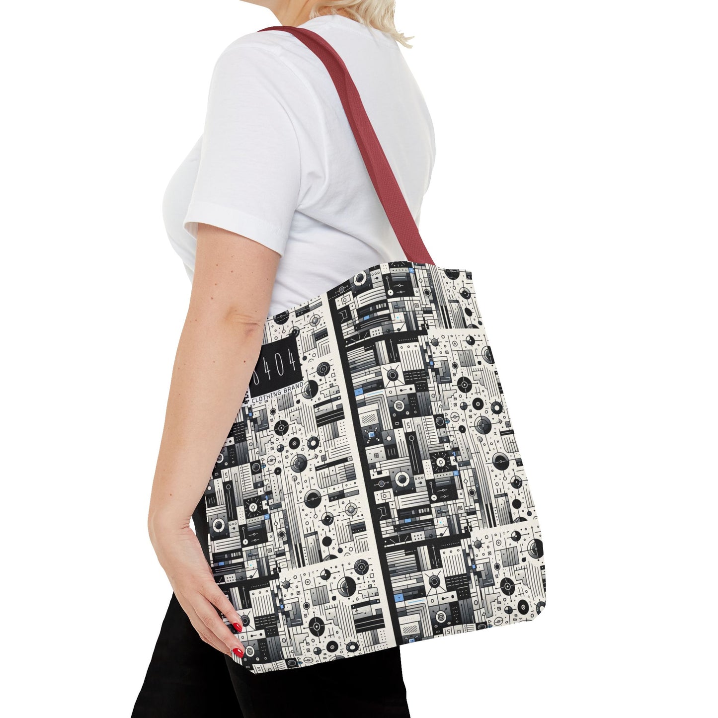 Digital Minimalism Minimalist Tech Tote Bag - 8404 Design-66